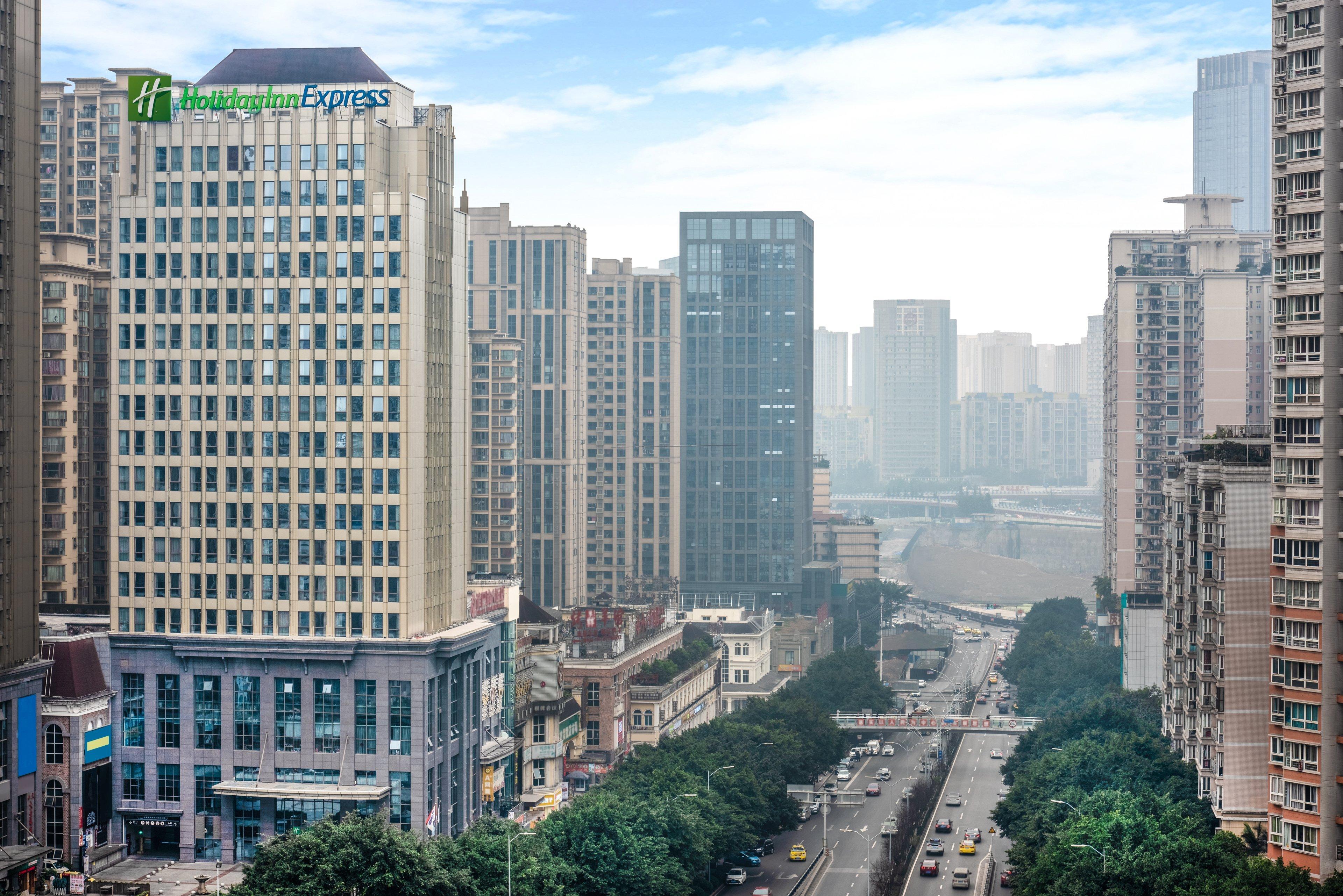 Holiday Inn Express Chongqing Guanyinqiao By Ihg Luaran gambar