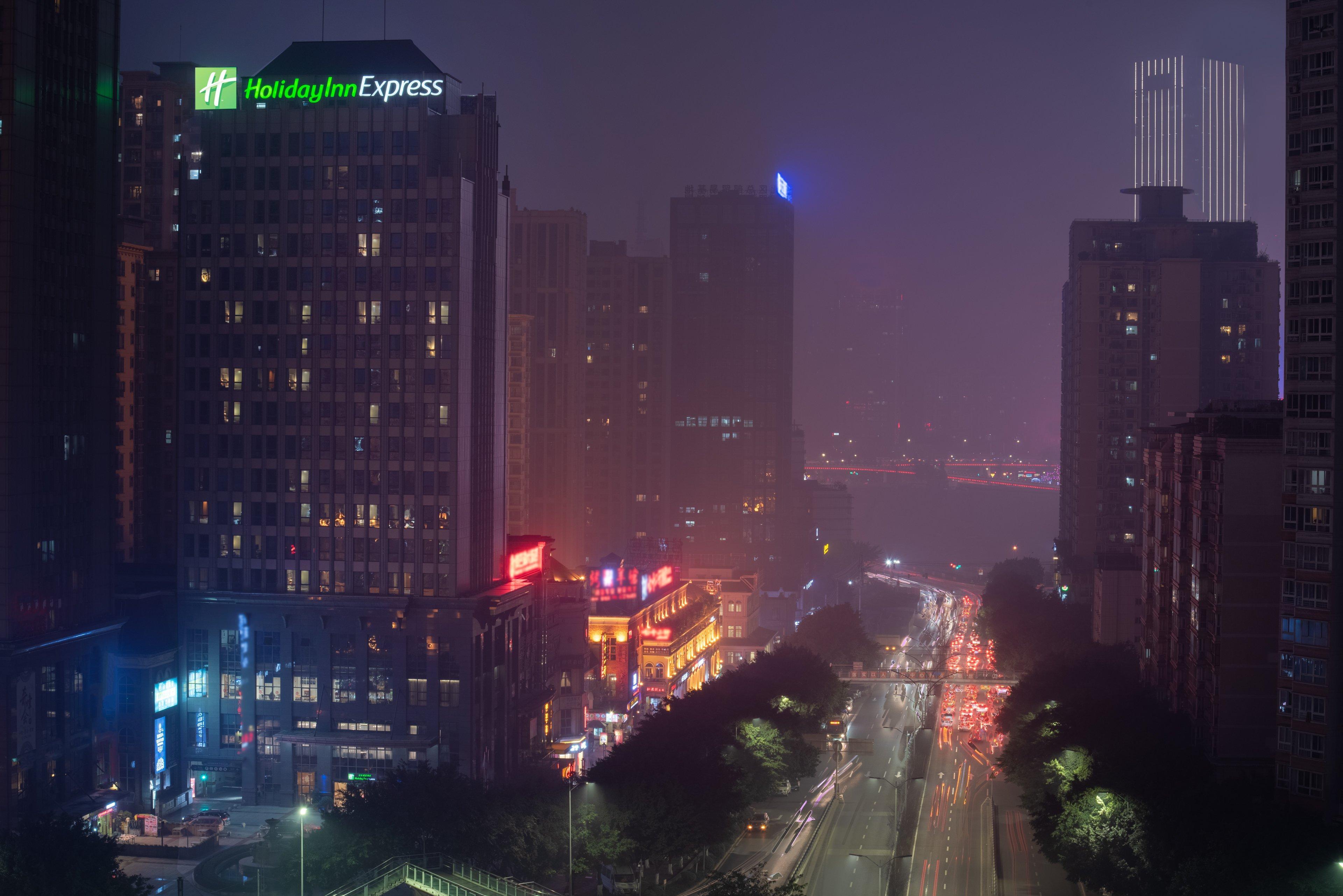 Holiday Inn Express Chongqing Guanyinqiao By Ihg Luaran gambar