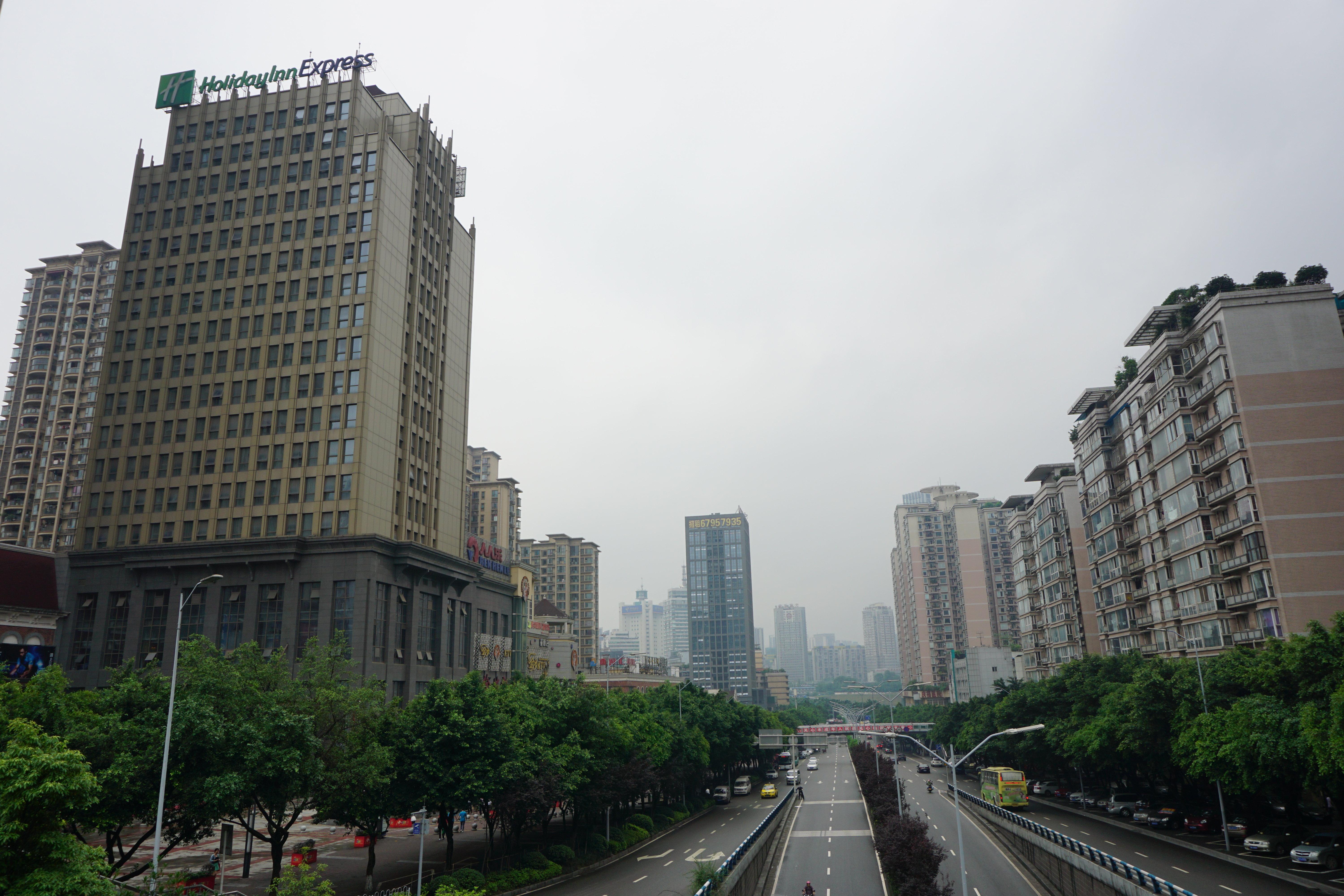Holiday Inn Express Chongqing Guanyinqiao By Ihg Luaran gambar
